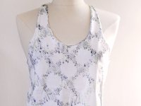 love Maegan Tank Top with Sharpie Snakeskin Print